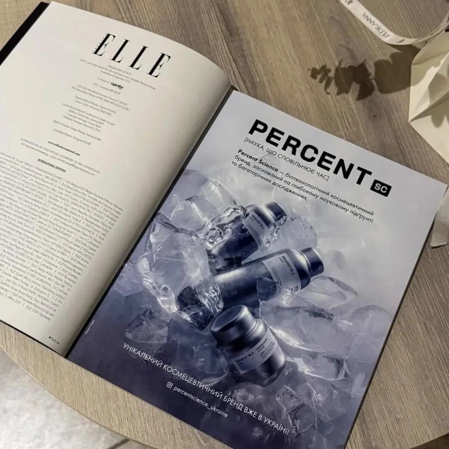 Percent Science xuất hiện trên tạp chí Elle: Khẳng định uy tín của thương hiệu mỹ phẩm sinh học chuẩn Y khoa Hàn Quốc